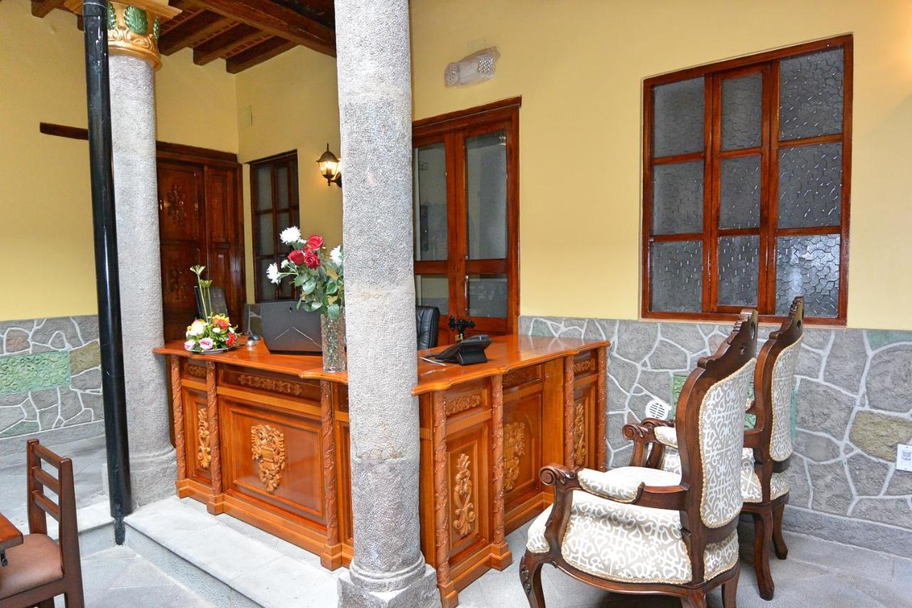 Hotel La Basilica Quito Exteriör bild